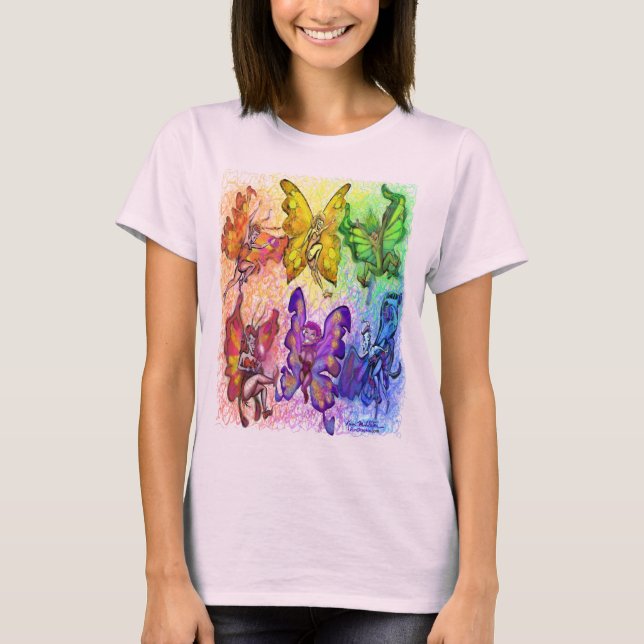 Rainbow Älvors T-Shirt (Framsida)