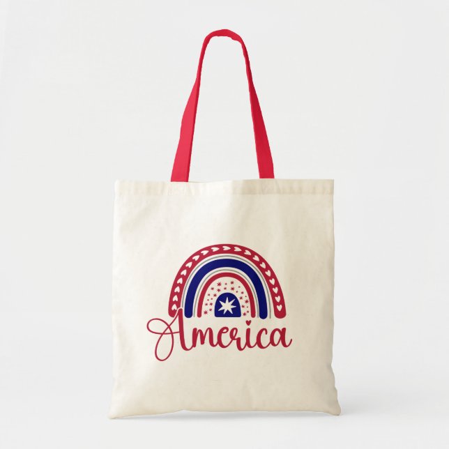 Rainbow America Tygkasse (Framsidan)