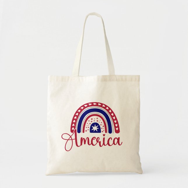 Rainbow America Tygkasse (Framsidan)