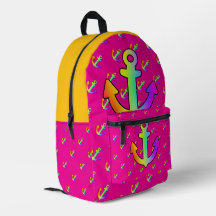 Rainbow Anchor Repeat Shock rosa Kids