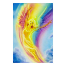 Rainbow Angel av Lisa Iris