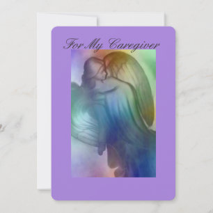 Rainbow Angel - Caregiver Tack Kort