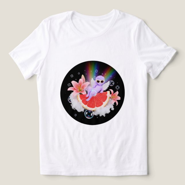 Rainbow Angel Dream Tee 🌈 ✨ (Design Framsida)