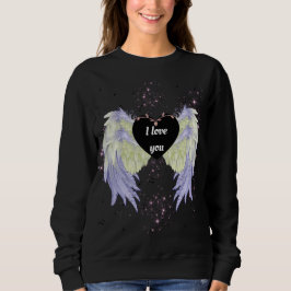 Rainbow angel wings t shirt