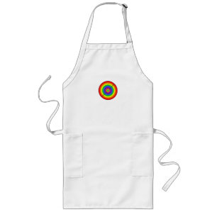 Rainbow Apron Långt Förkläde