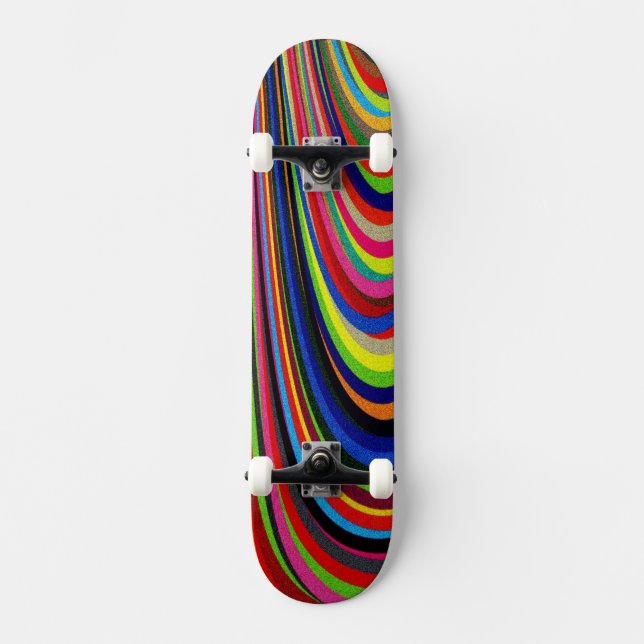 Rainbow Arch Skateboard Bräda 20 Cm (Framsida)