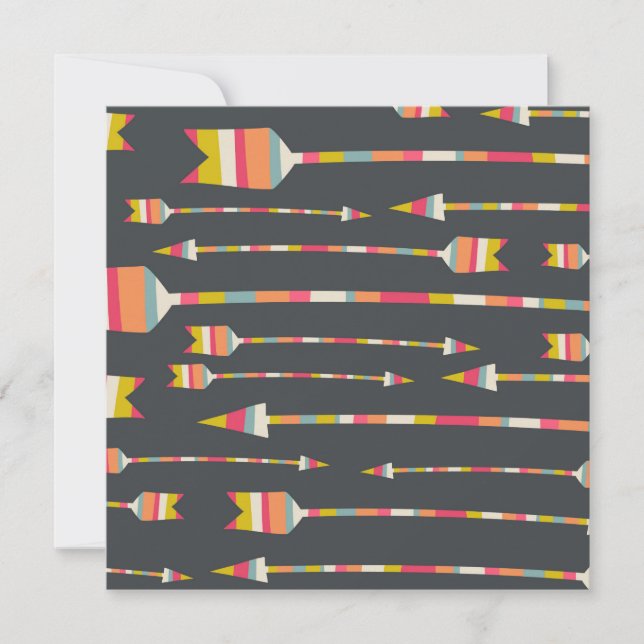 Rainbow Arrows Mönster (Framsida)