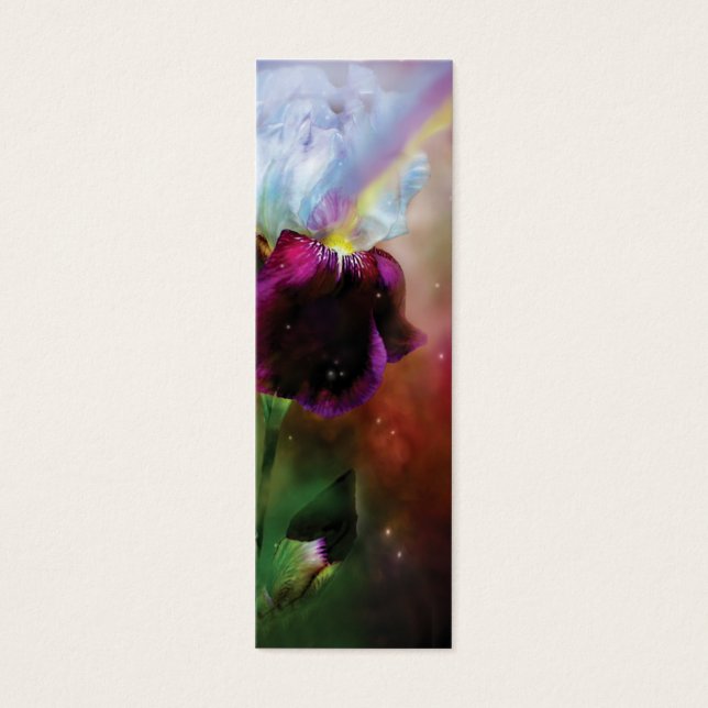 Rainbow Art Bookmark - gudinna Litet Visitkort (Framsidan)