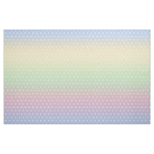 Rainbow Asanoha (liten ) Tyg