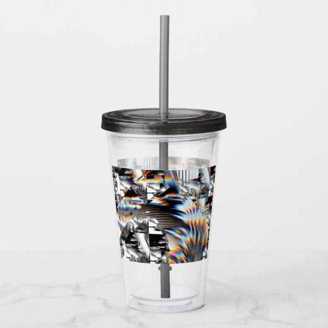 Rainbow Assault Acrylic Tumbler Take Away Mugg (Framsida)
