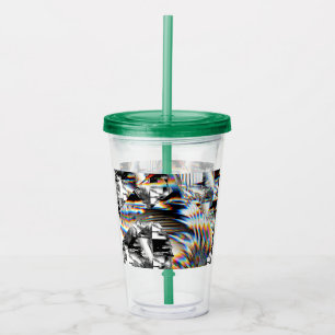 Rainbow Assault Acrylic Tumbler Take Away Mugg