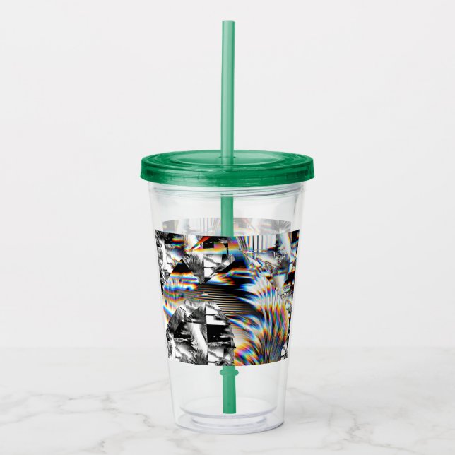 Rainbow Assault Acrylic Tumbler Take Away Mugg (Framsida)