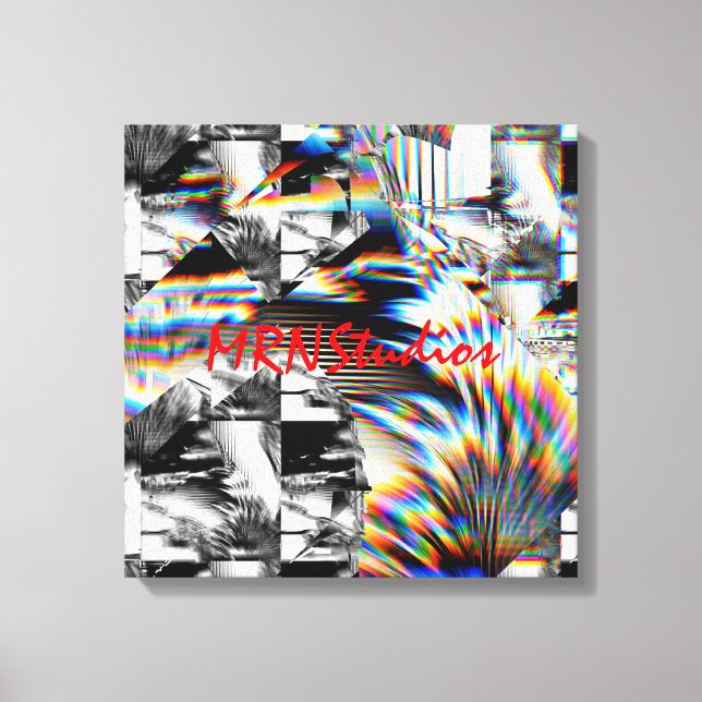 Rainbow Assault  Canvas Print (Framsida)