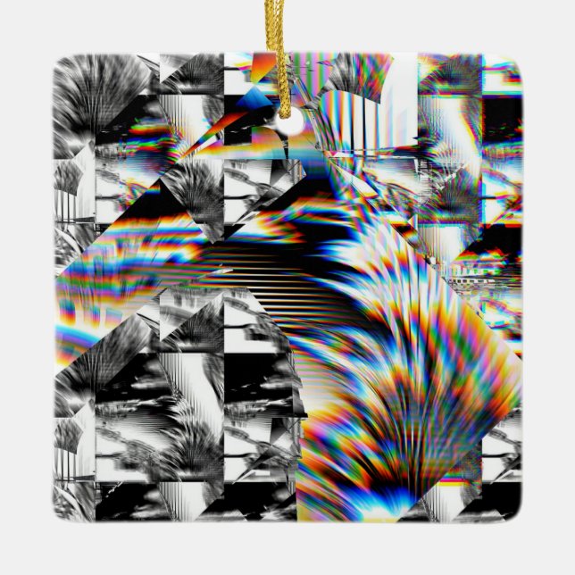 Rainbow Assault Ceramic Ornament (Framsida)