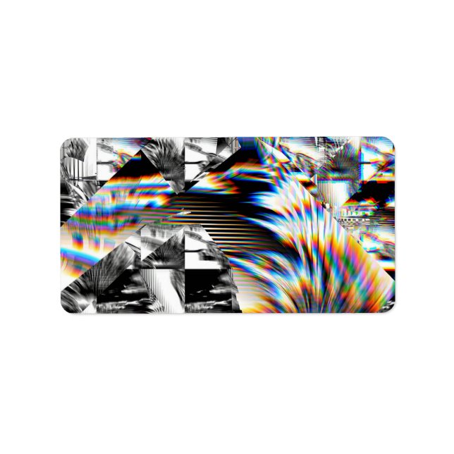 Rainbow Assault-etikett Adressetikett (Framsidan)