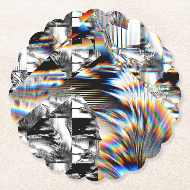 Rainbow Assault  Paper Coaster Underlägg Papper (Framsida)