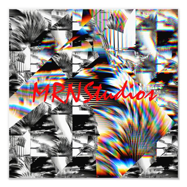 Rainbow Assault Photo Print Fototryck (Framsidan)