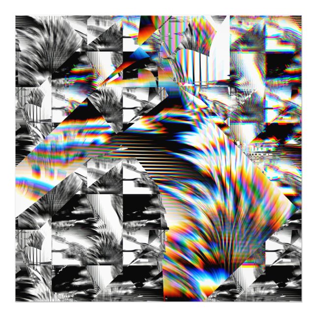 Rainbow Assault Photo Print Fototryck (Framsidan)