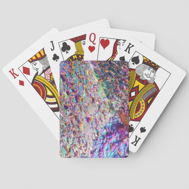 Rainbow Aura Crystals Casinokort (Baksidan)