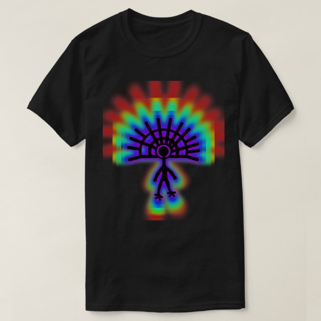 Rainbow Aura T Shirt (Design framsida)