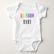 Rainbow Baby Bodykostym