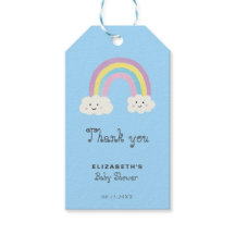 Rainbow Baby Shower Boy Cute Pastel Tack