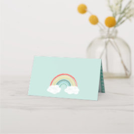 Rainbow Baby Shower Placeringskort