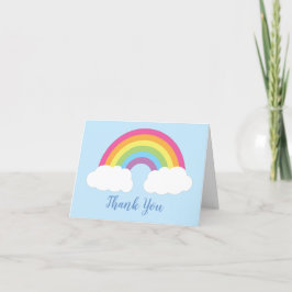 Rainbow Baby Shower Tack Kort