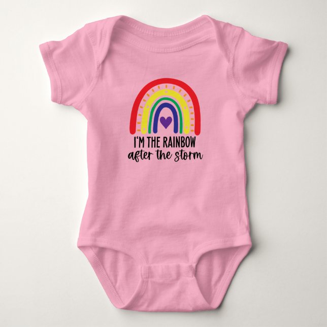 Rainbow Baby T Shirt (Framsida)