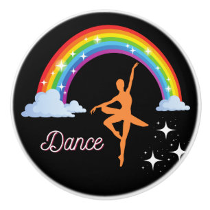 Rainbow Ballerina Dance Knopp