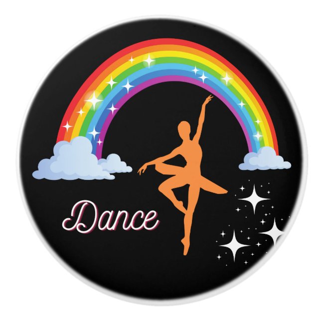 Rainbow Ballerina Dance Knopp (Framsidan)
