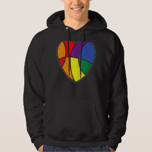 Rainbow Basketball Boll Gay pride Lgbtq Lgbt Pride Hoodie