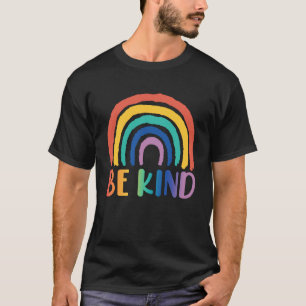 Rainbow be snälla, kära nån bakom mig världen t shirt