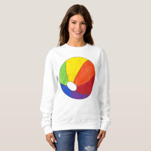 Rainbow Beach Boll Beachball Vacation, sommartid R T-shirt