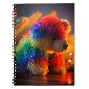 Rainbow Bear Anteckningsbok