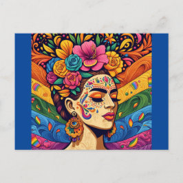 Rainbow Beauty Vykort