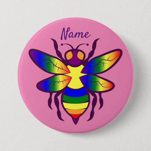 Rainbow Bee Thunder_Cove Knapp (Framsida)