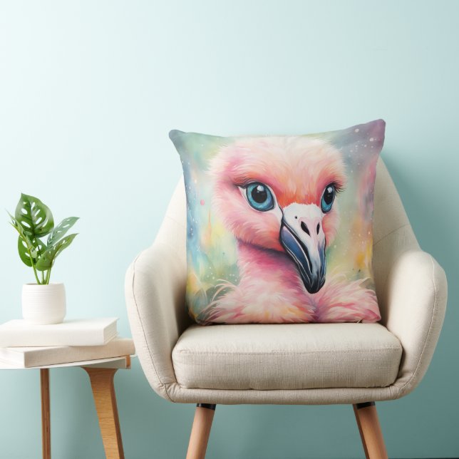 Rainbow Birds Flamingo 3 Kudde (Stol)