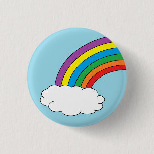 "Rainbow Birthday"-knapp Knapp