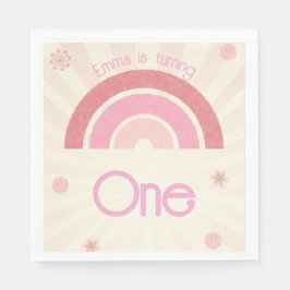 Rainbow Birthday Pappersservett