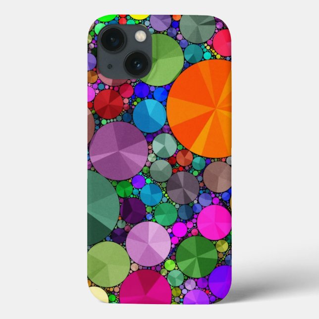 Rainbow Bling Ipad Luft Barely Fodral (Baksida)