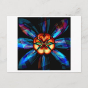 Rainbow Bloom Vykort