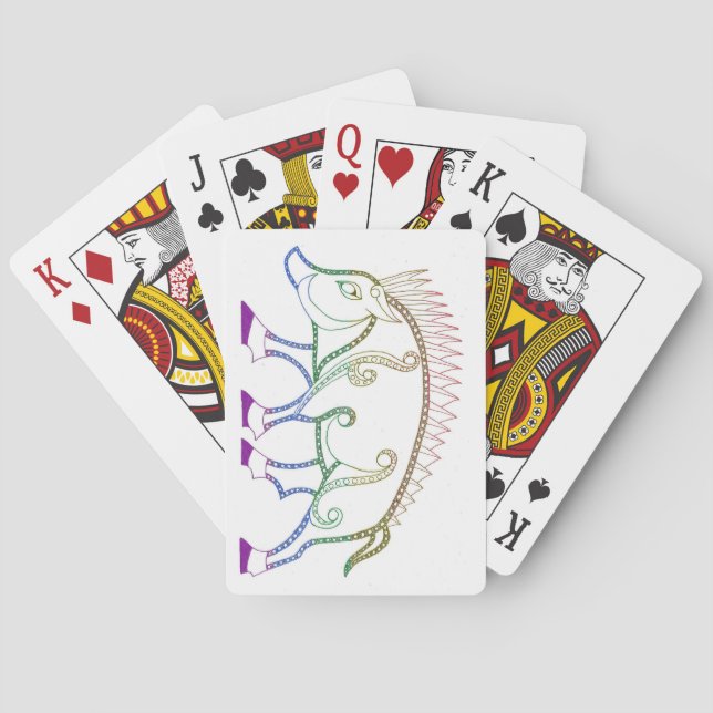 Rainbow Boar Casinokort (Baksidan)