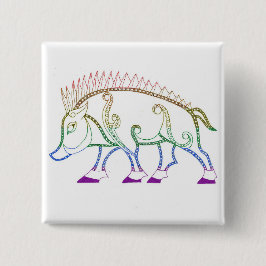 Rainbow Boar Knapp