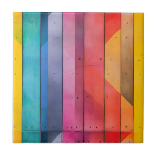 Rainbow Board Mönster Kakelplatta