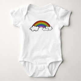 Rainbow Bodykostym Tee Shirt