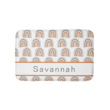 Rainbow boho brunbeige grått vit flicka