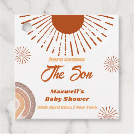 Rainbow Boho här kommer hit från barnskåran. Gåvor Etiketter