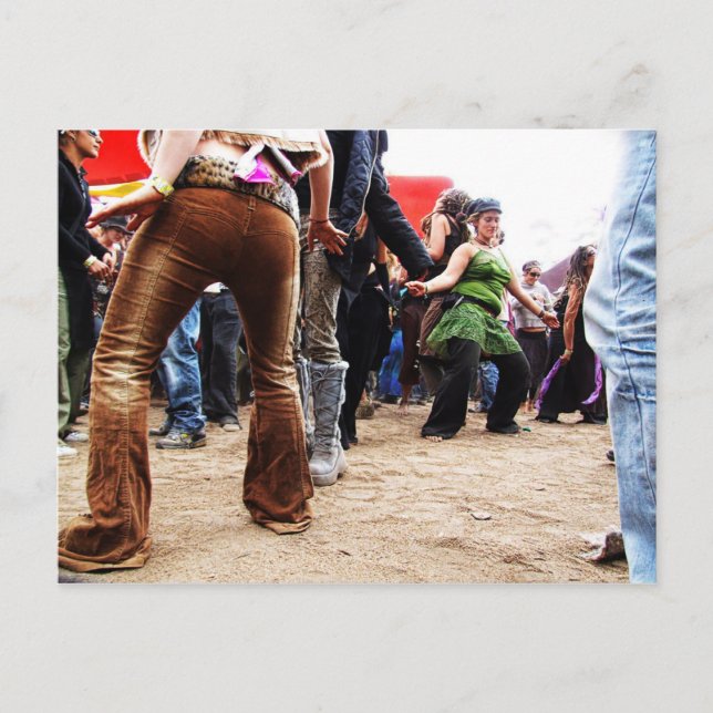 Rainbow Boogie Postcard Vykort (Framsida)