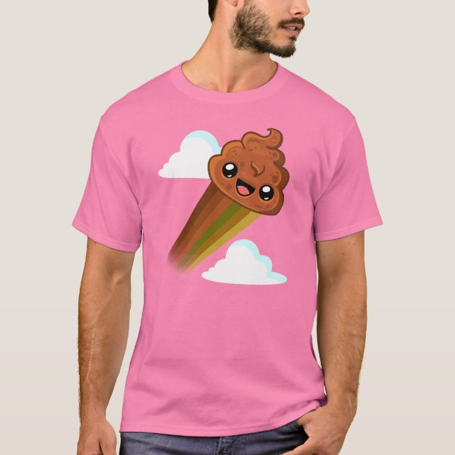 Rainbow Boost - Happy Jump T Shirt (Framsida)